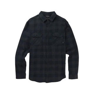 Koszula Flanelowa Burton Brighton (True Black Heather Buffalo Plaid) FW21