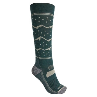 Damskie Skarpety Snowboardowe Burton Performance Ultralight (Mountain Stripe) FW23