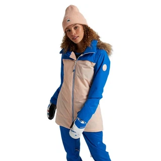 Damska Kurtka Snowboardowa Burton Lelah (Lapis Blue/Peach Melba) FW21