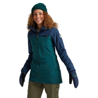 Damska Kurtka Snowboardowa Burton Lelah (Dress Blue/Ponderosa Pine) FW21