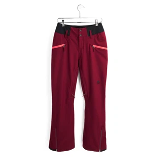 Damskie Spodnie Snowboardowe Burton Marcy High Rise Stretch (Mulled Berry) FW22