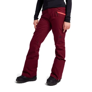 Damskie Spodnie Snowboardowe Burton Marcy High Rise Stretch (Mulled Berry) FW22