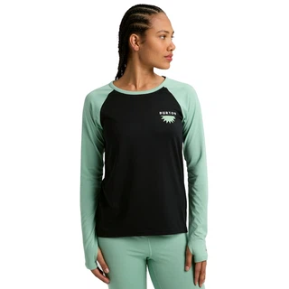 Damska Bielizna Aktywna Burton Roadie Tech Tee (True Black/Soft Sage) FW26