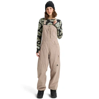 Damskie Spodnie Snowboardowe Burton Reserve 2L Bib (Summit Taupe) FW26