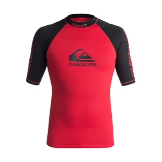 Lycra Quiksilver On Tour Shortsleeve Rashguard (Quik Red) Ss18