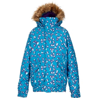 Dziecięca Kurtka Burton Girls Twist Bomber (Antidote Cray Cray Leopard Print)