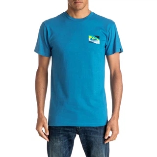 Koszulka Quiksilver Box Knife (Vallarta Blue) Ss17