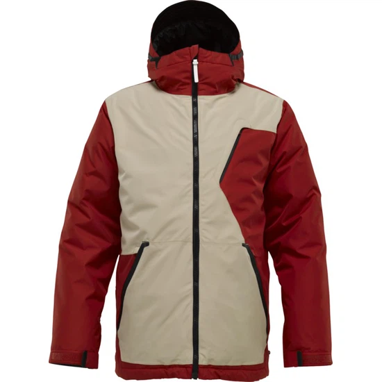 Kurtka Snowboardowa Burton Terminal Down (Code Red/Chino/ True Black)_4