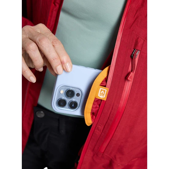 Damska Kurtka Snowboardowa Burton GORE-TEX Pillowline (Deep Red) FW25_6 thumbnail